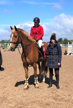 Isobelle Bradley claims the British novice second round at Willow Banks